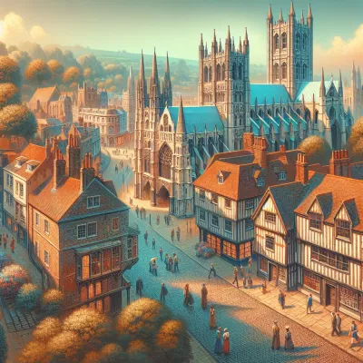 Canterbury » Entdecke die historische und kulturelle Bedeutung der Stadt und ihrer Kathedrale